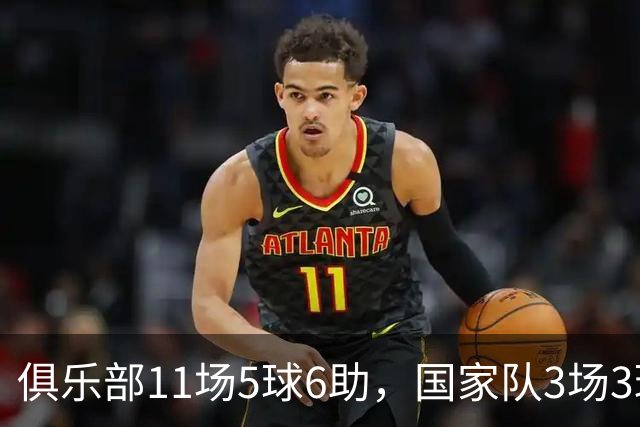 俱乐部11场5球6助，国家队3场3球1助，22岁的他成功接过梅西衣钵