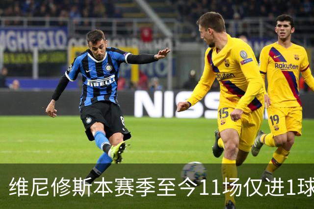 维尼修斯本赛季至今11场仅进1球，为19/20赛季以来同期最少